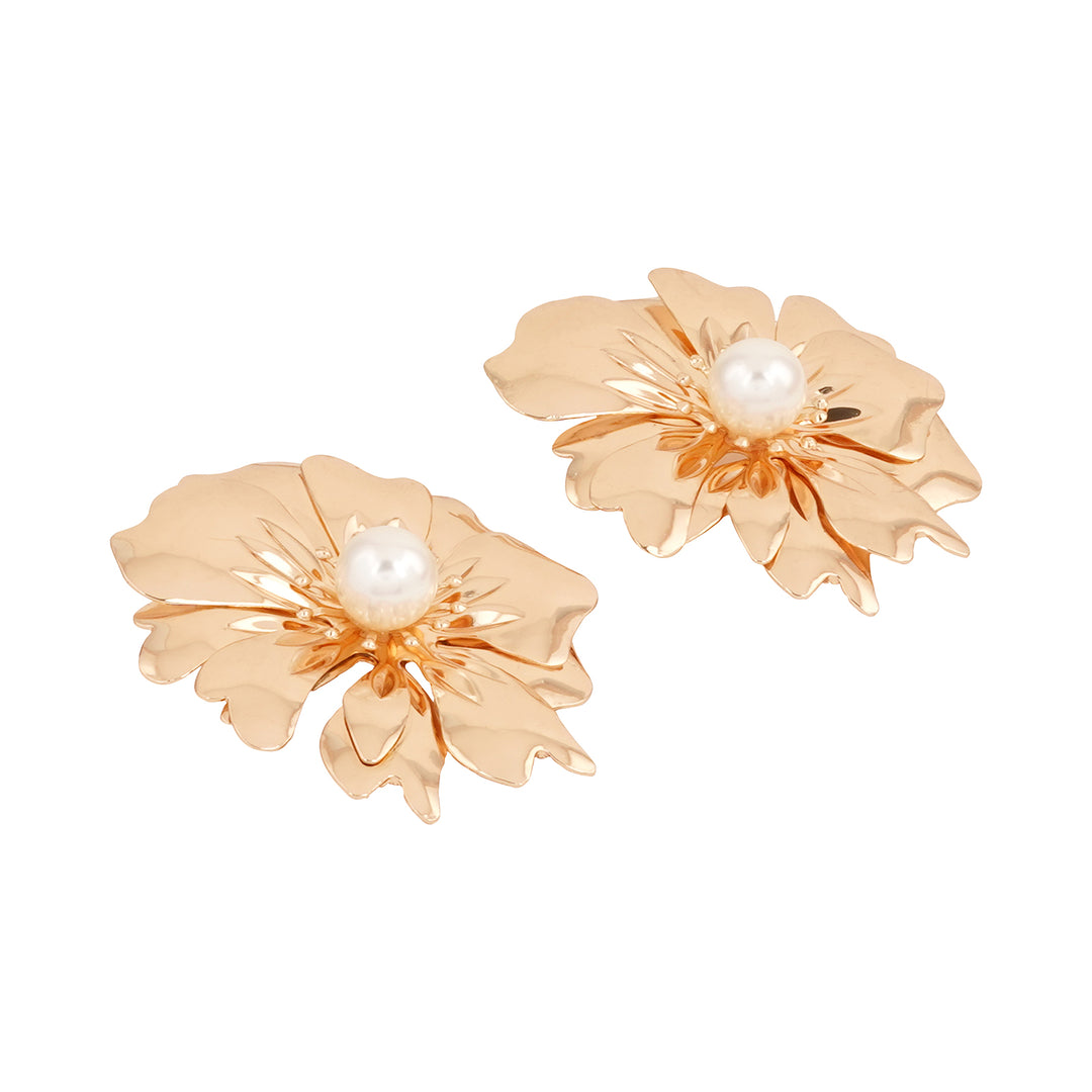 Kalmia Gold Earrings