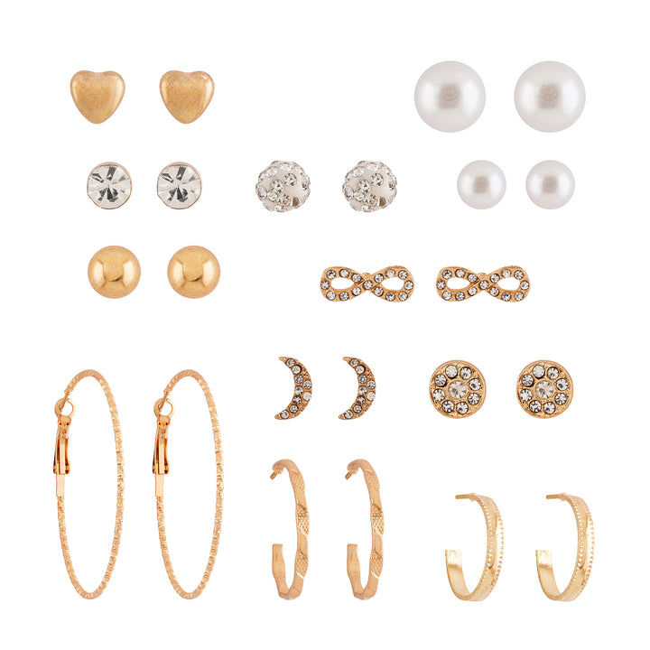 Stay Gold Earring Set
