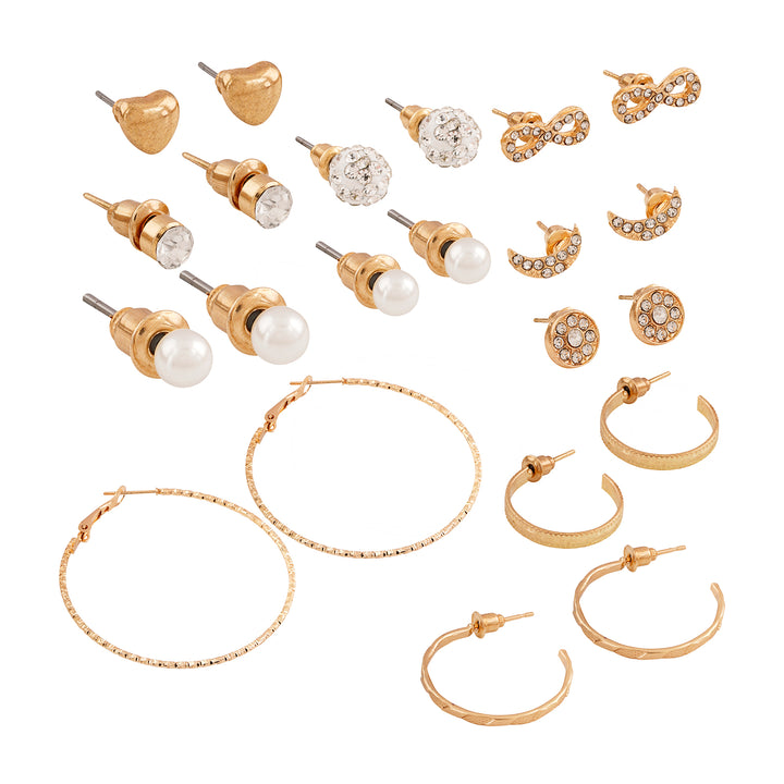 Stay Gold Earring Set