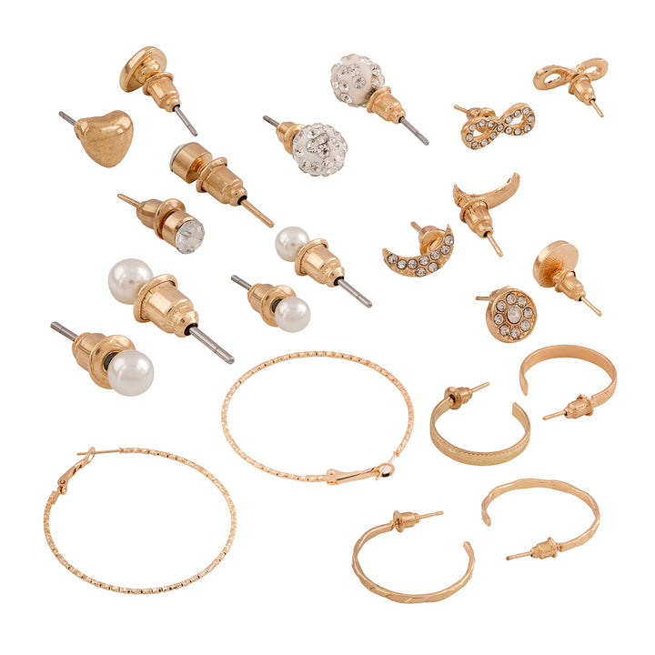 Stay Gold Earring Set
