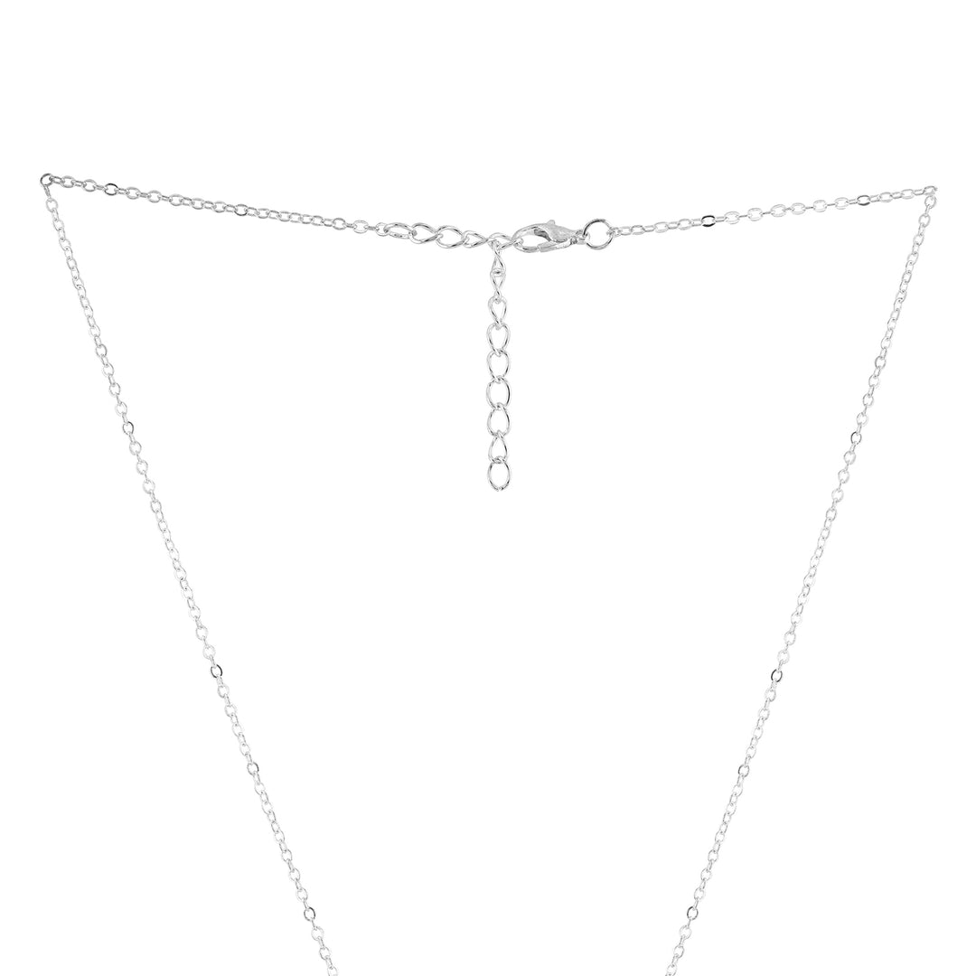 Roxanne two in one Silver Necklace