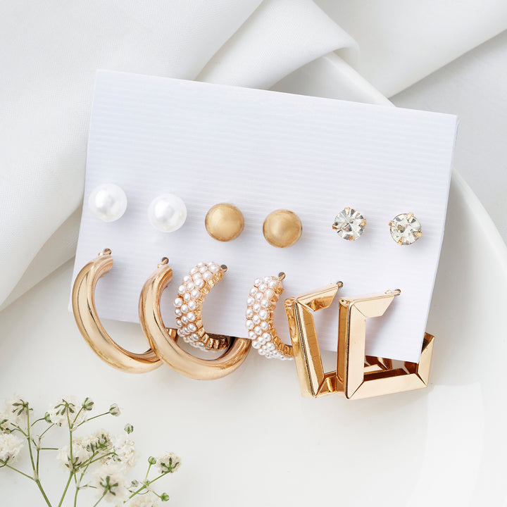 Love Song Gold Earring Set