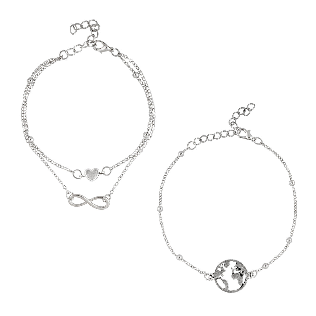 Wonderin' Anklet - Set of 2