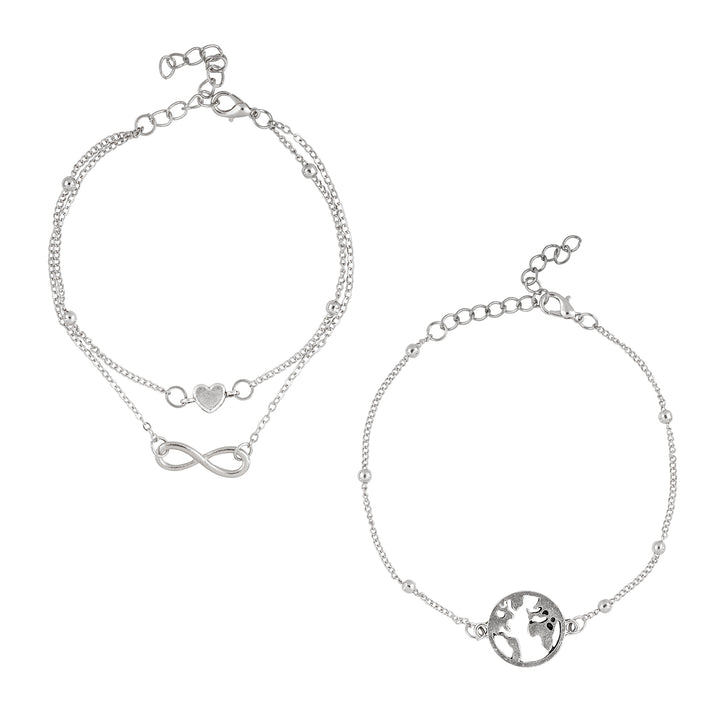 Wonderin' Anklet - Set of 2