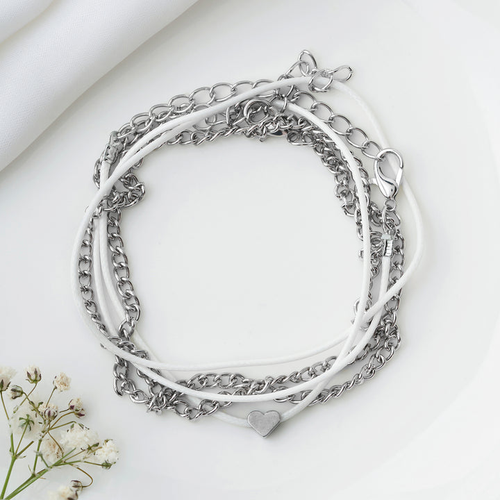 Glitter Anklet - Set of 2