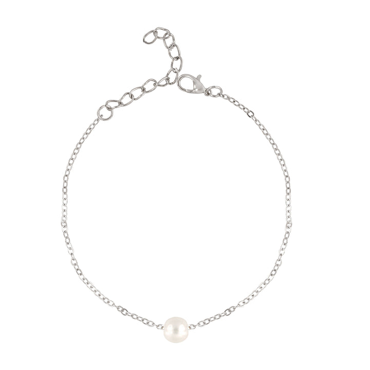 Oyster and Pearls Anklet - Set of 2