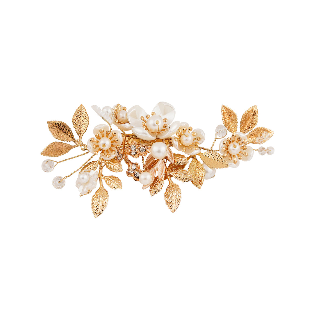 Lilya Gold Rose Hairpin