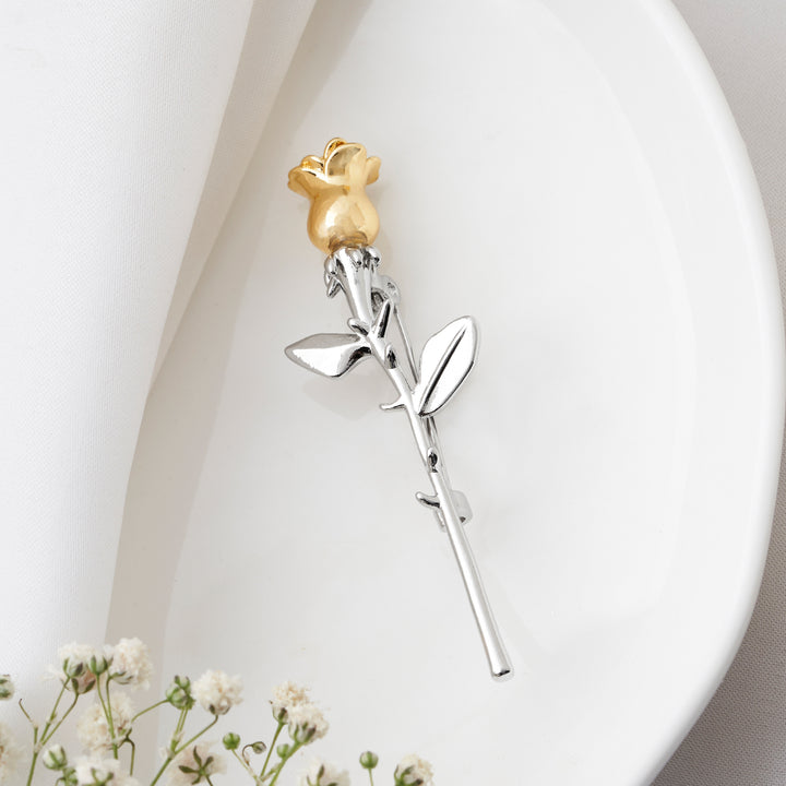 Wilting Rose Brooch
