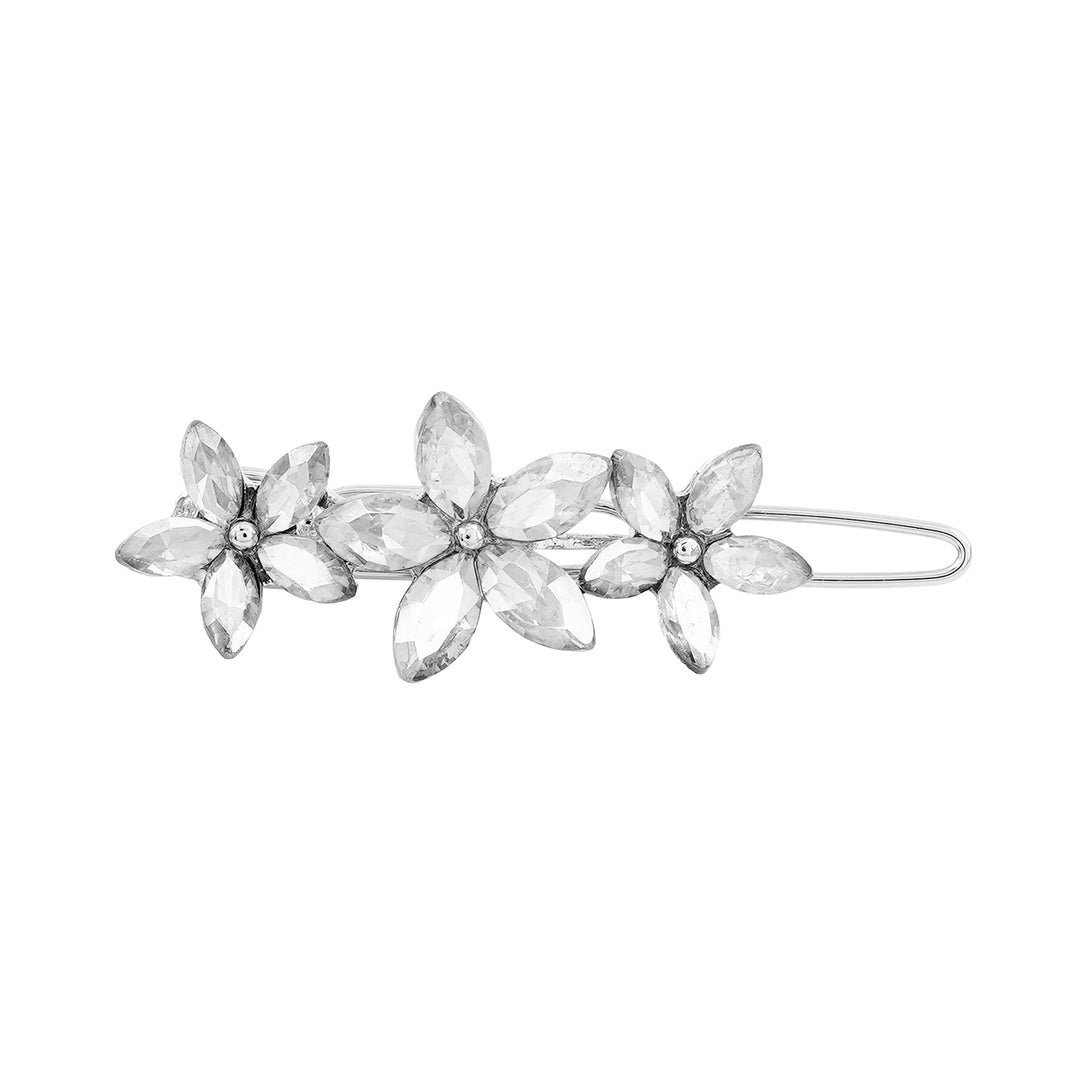 Floridus Floral Silver hairpin