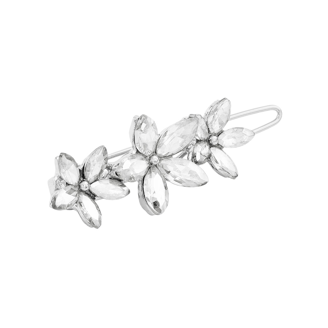 Floridus Floral Silver hairpin