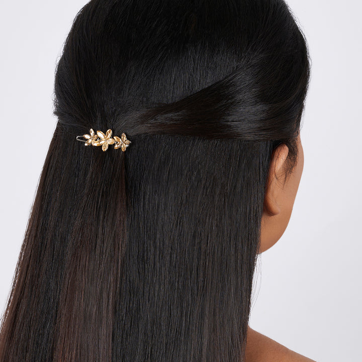 Floridus Floral Gold hairpin