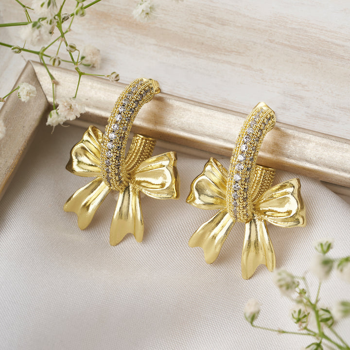 Sass Bow Earring