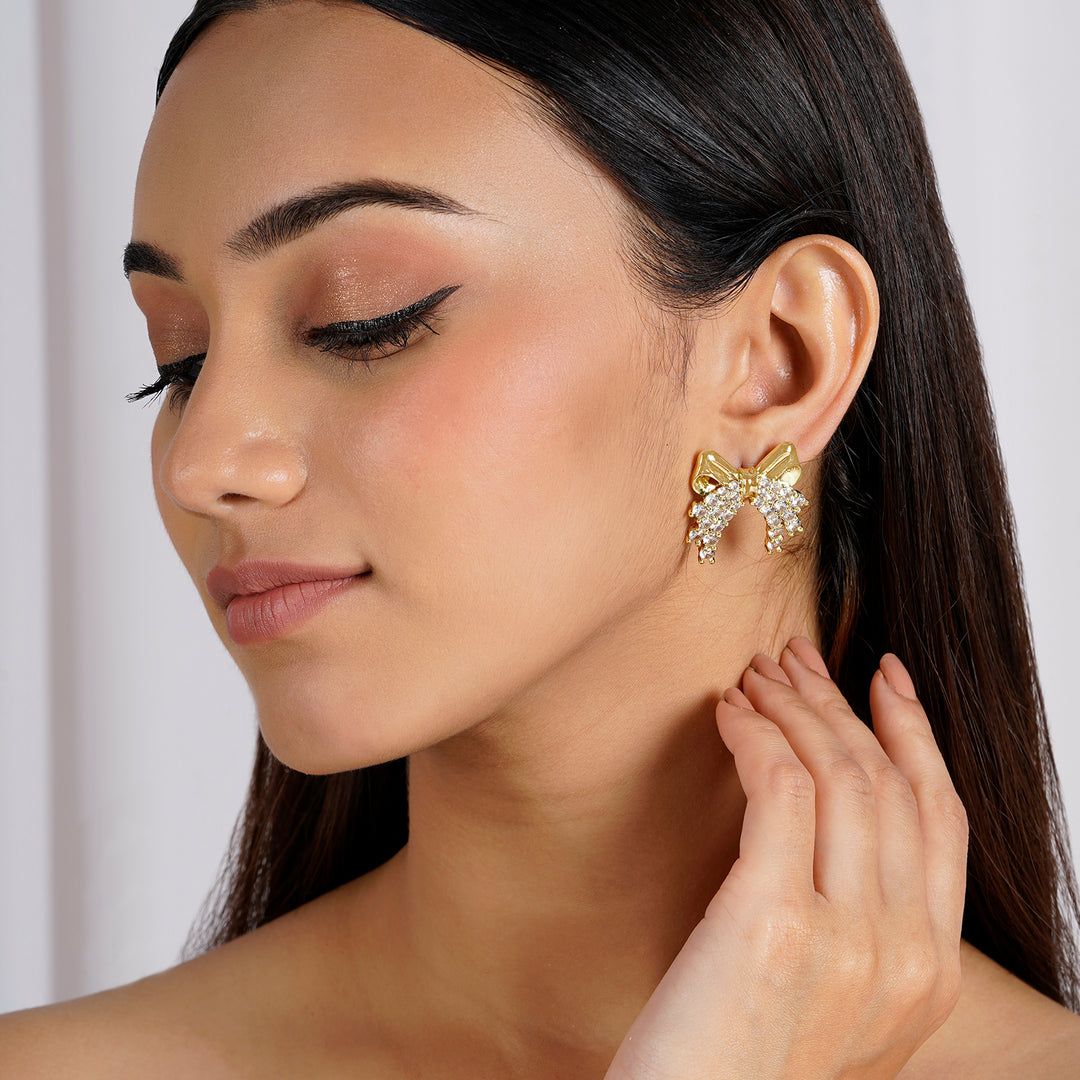 Lucida Bow Style Earring