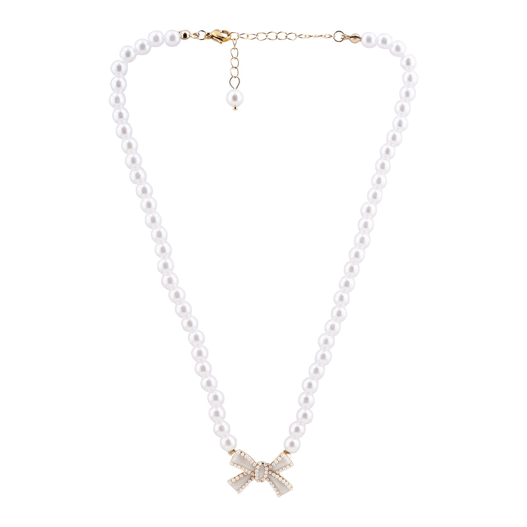 Arlette Bow Style Necklace