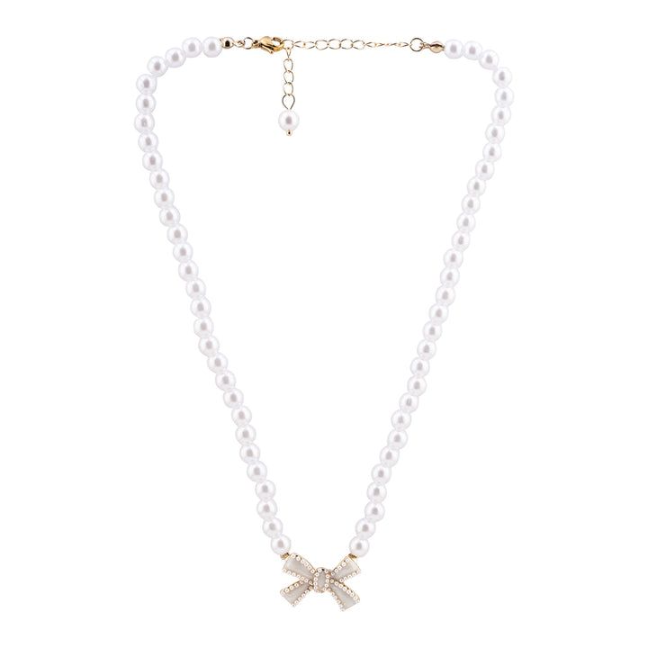 Arlette Bow Style Necklace