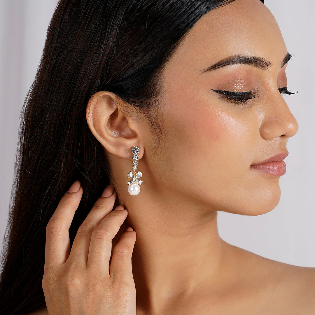 Viviene Bow Style Earring