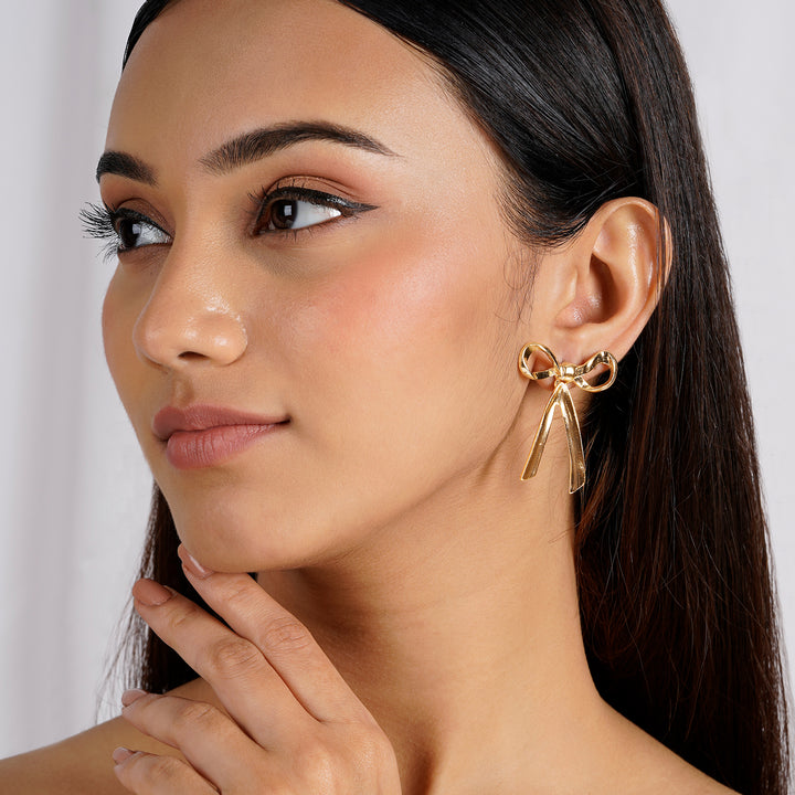 Lorelie Bow Style Earring