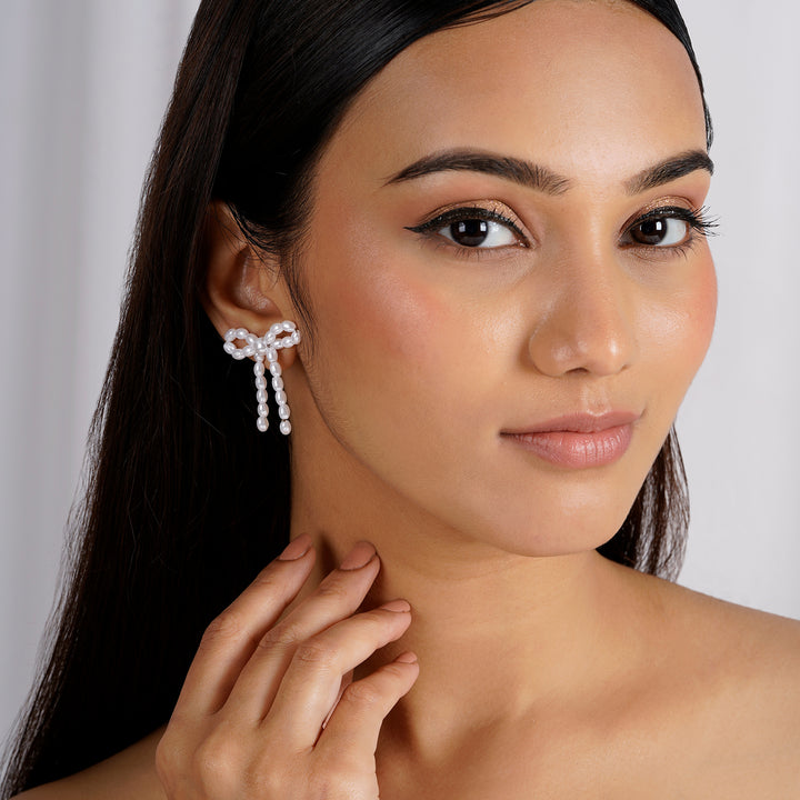 Rosine Bow Style Earring