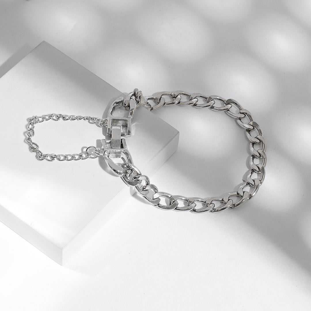 Link Men Silver Bracelet