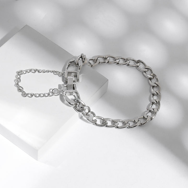 Link Men Silver Bracelet