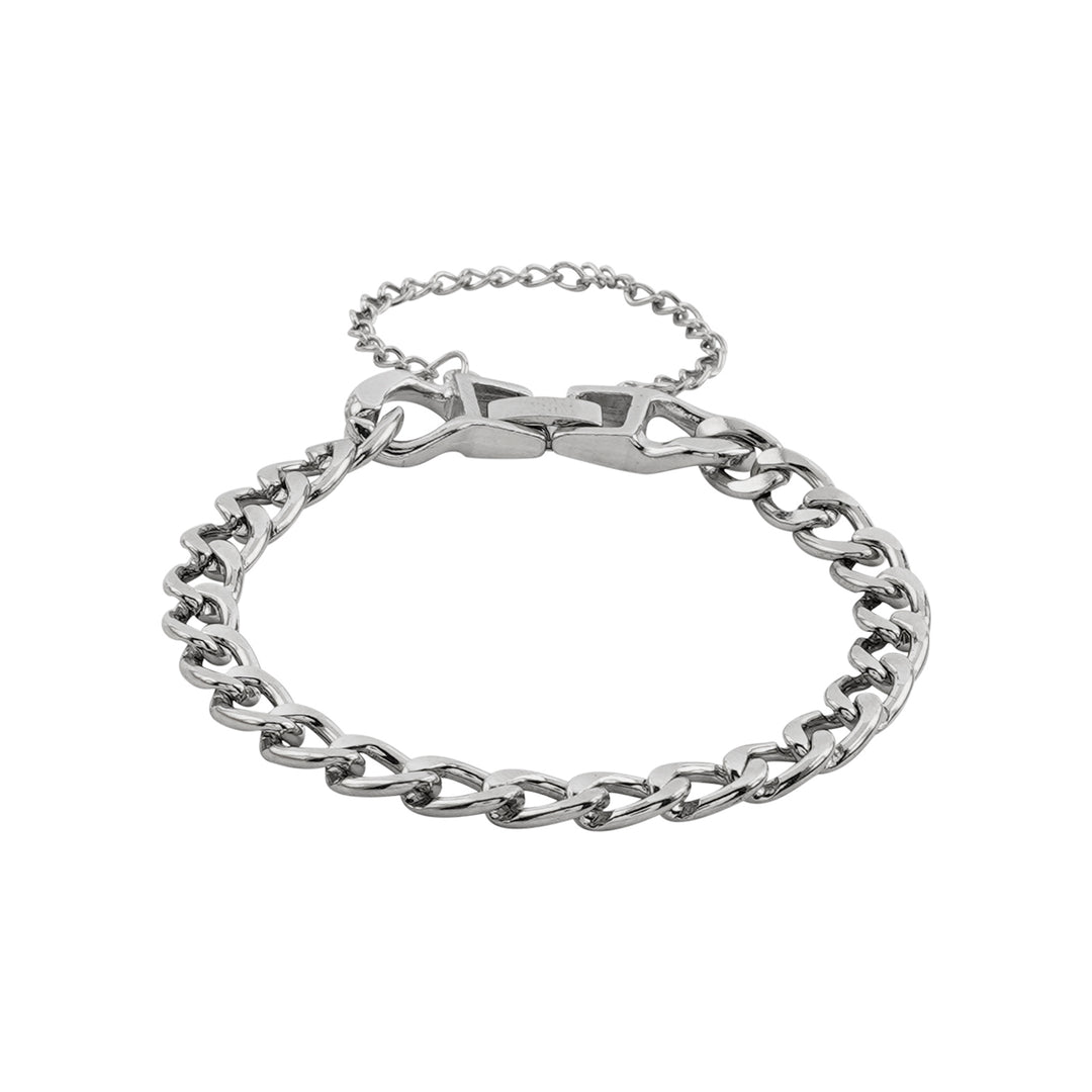Link Men Silver Bracelet