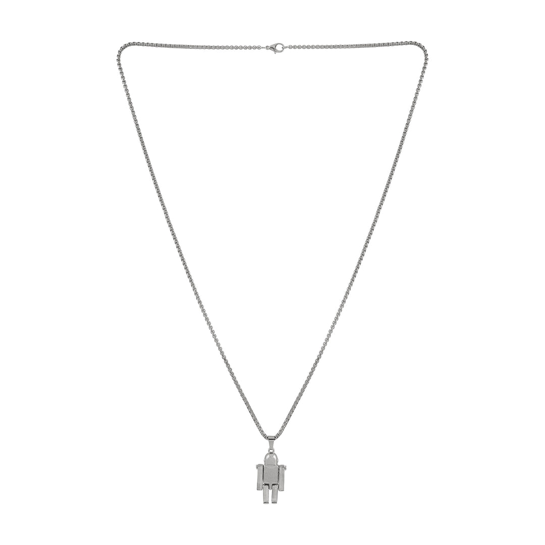Chained To The Rhythm Men's Silver Necklace