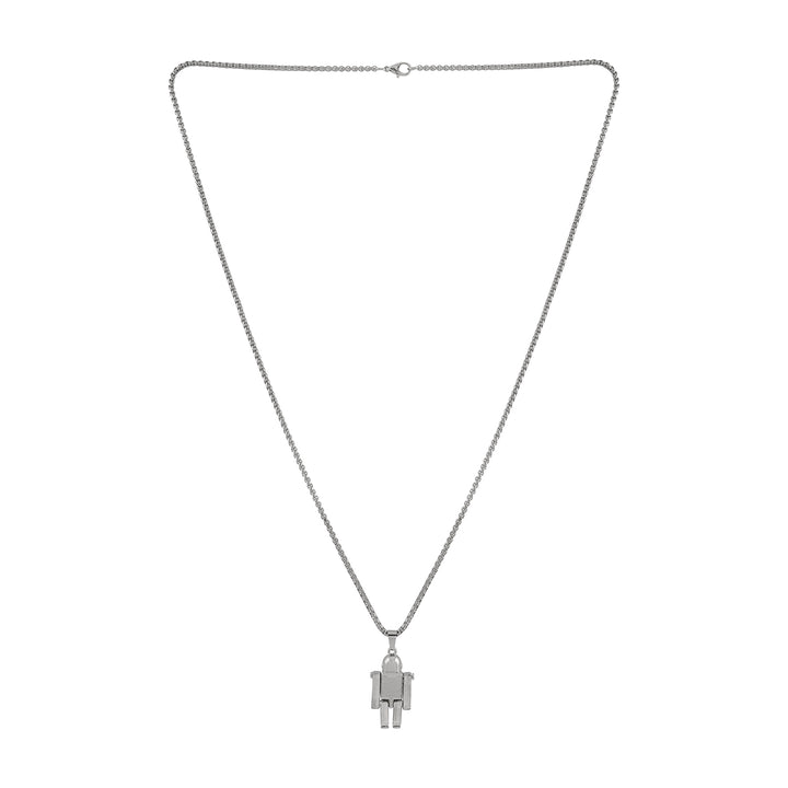 Chained To The Rhythm Men's Silver Necklace