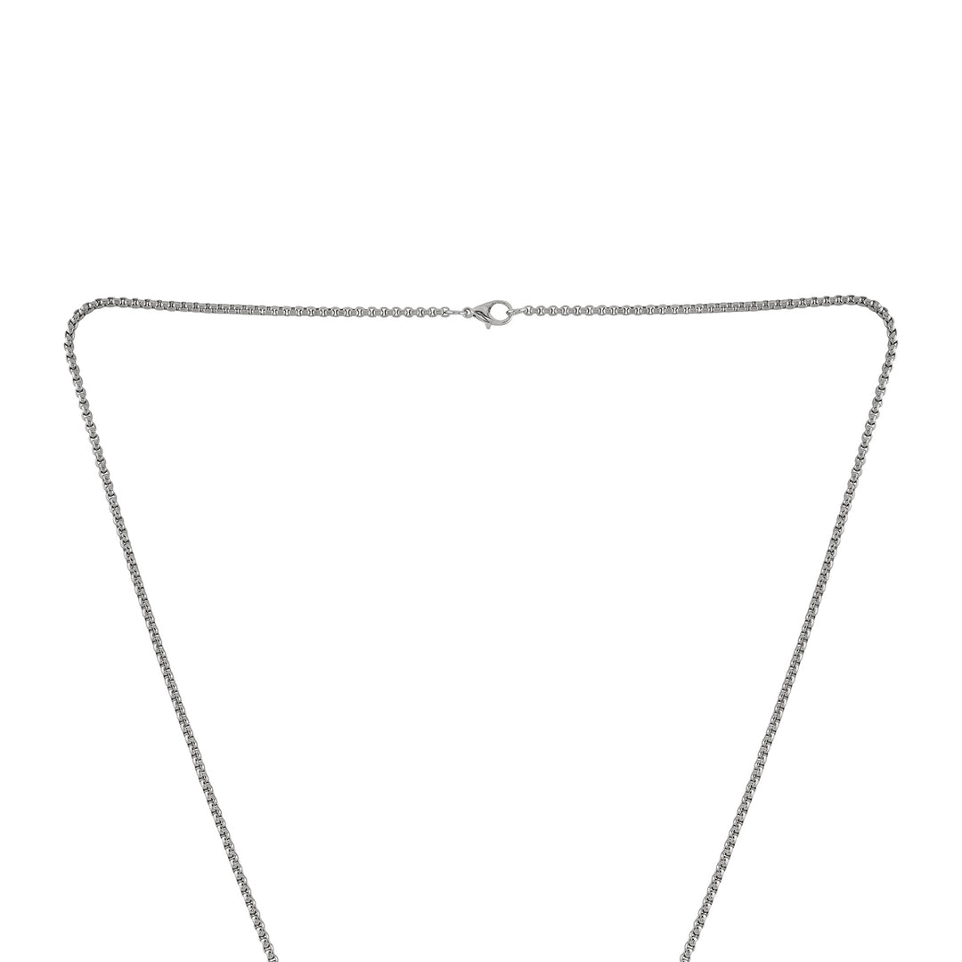 Chained To The Rhythm Men's Silver Necklace