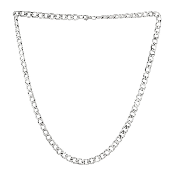 Maverick Men's Chain Link Silver Necklace