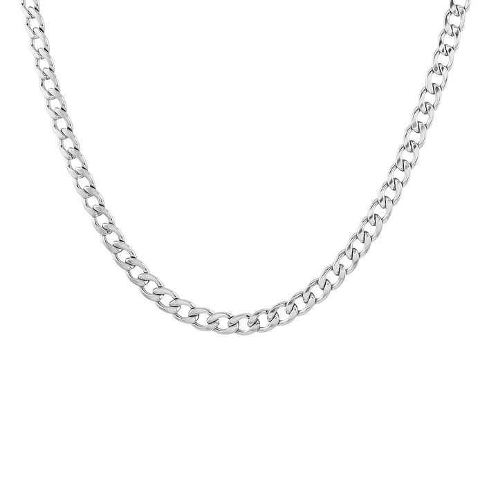 Maverick Men's Chain Link Silver Necklace