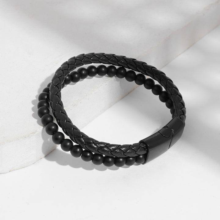 Viper Black Men's Bracelet