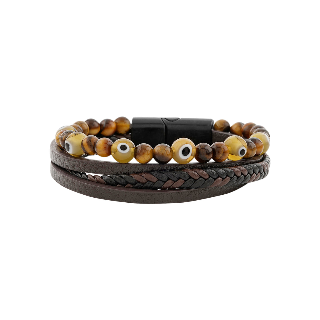 Battle Band Brown Men's Bracelet