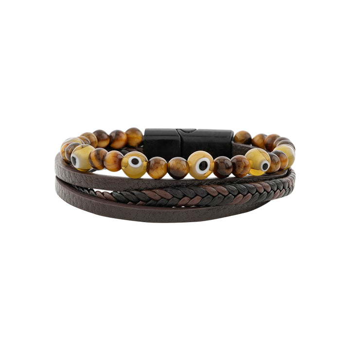 Battle Band Brown Men's Bracelet