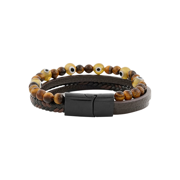 Battle Band Brown Men's Bracelet