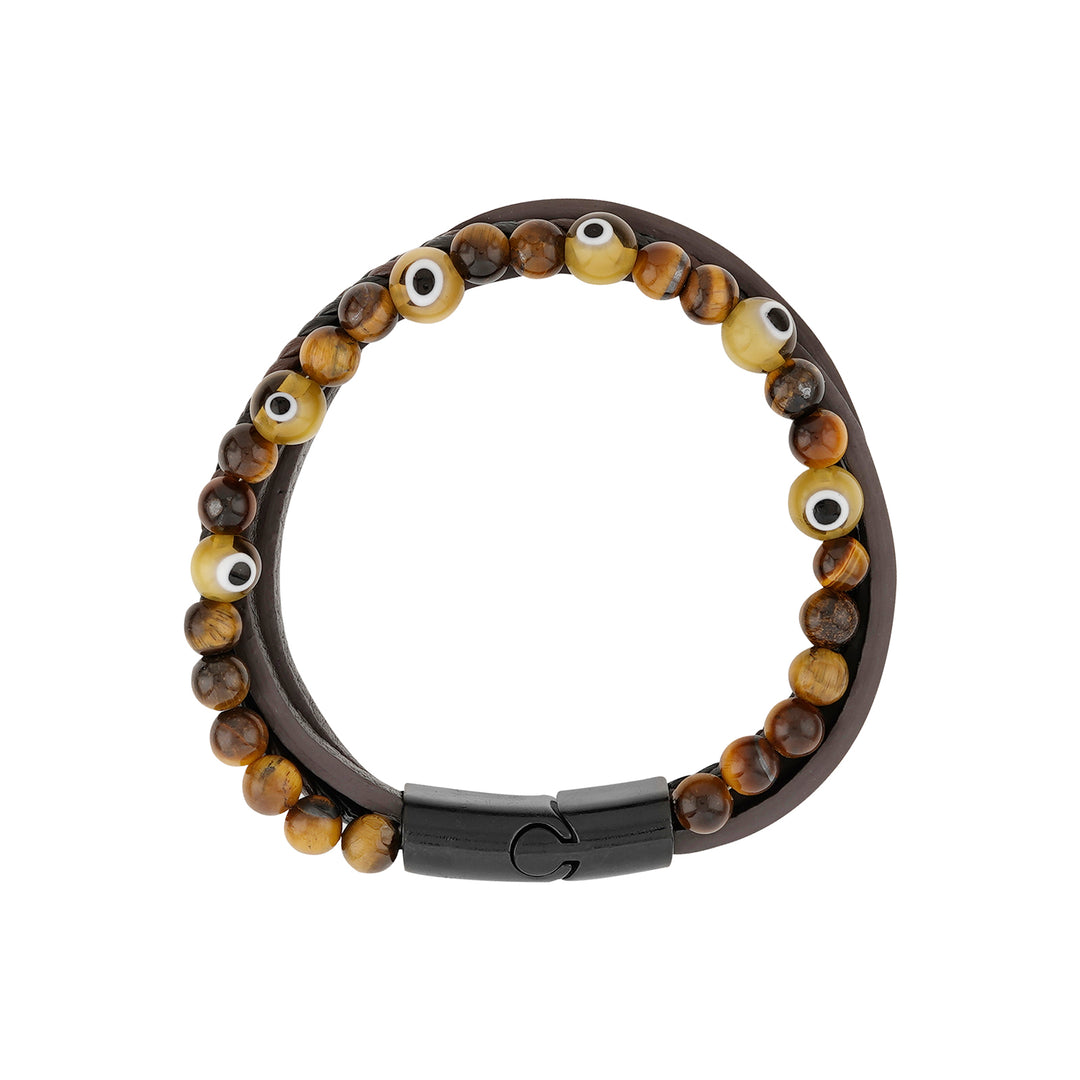Battle Band Brown Men's Bracelet