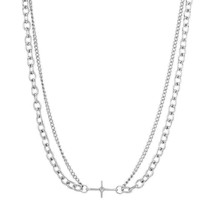 Flexin' Men Silver Necklace