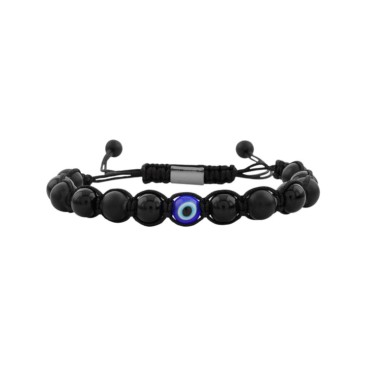 Olho Men's Black Evil Eye Bracelet