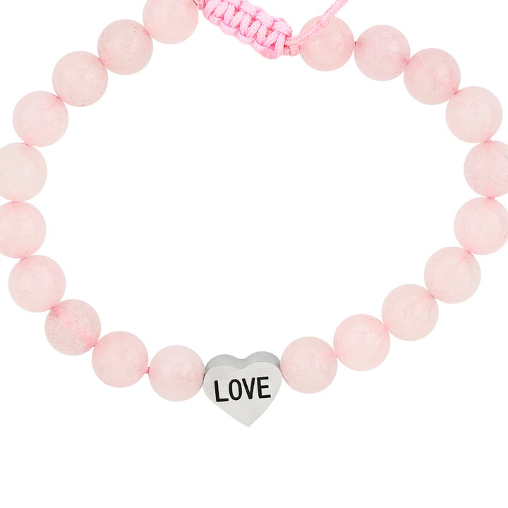 Lover Pink Couple Beaded Bracelet