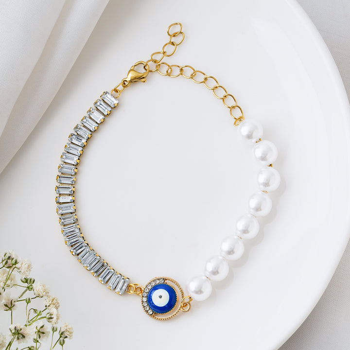 Stay Away Gold Bracelet