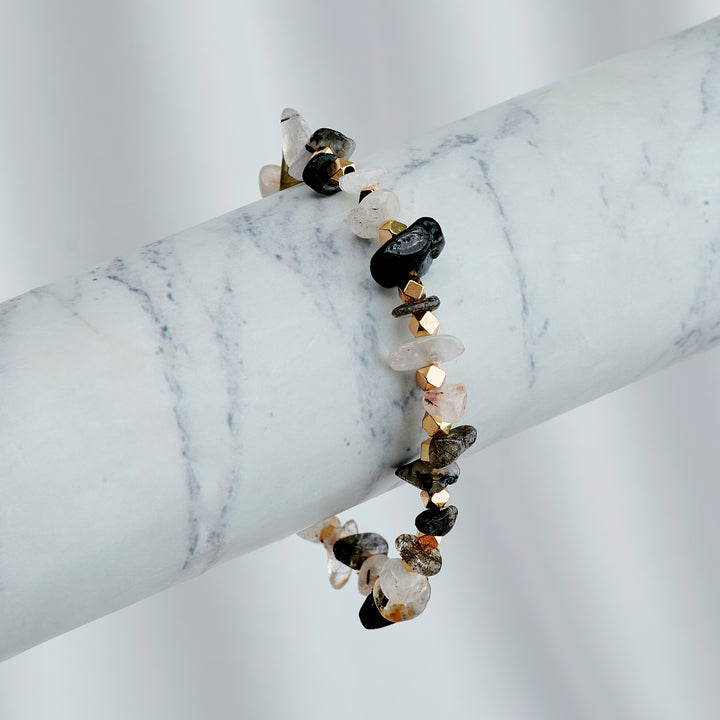 Cardigan White Beaded Bracelet