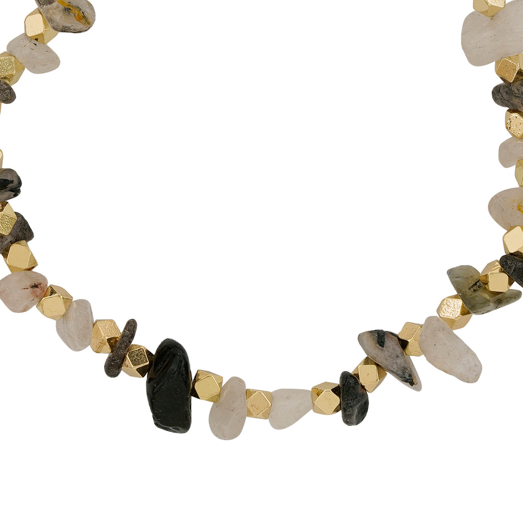 Cardigan White Beaded Bracelet