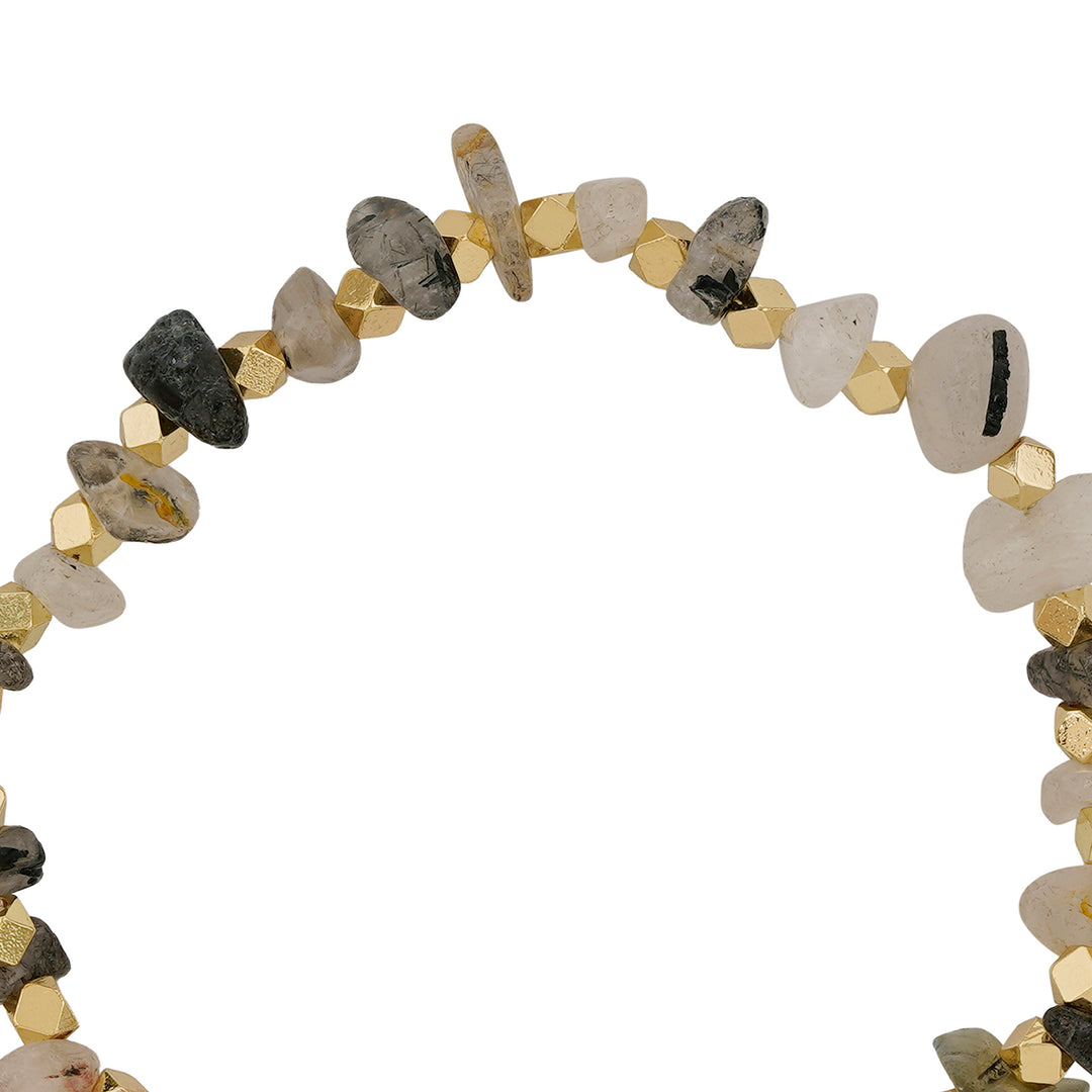 Cardigan White Beaded Bracelet