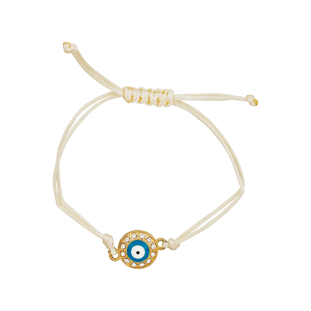 Fortnight White Beaded Bracelet