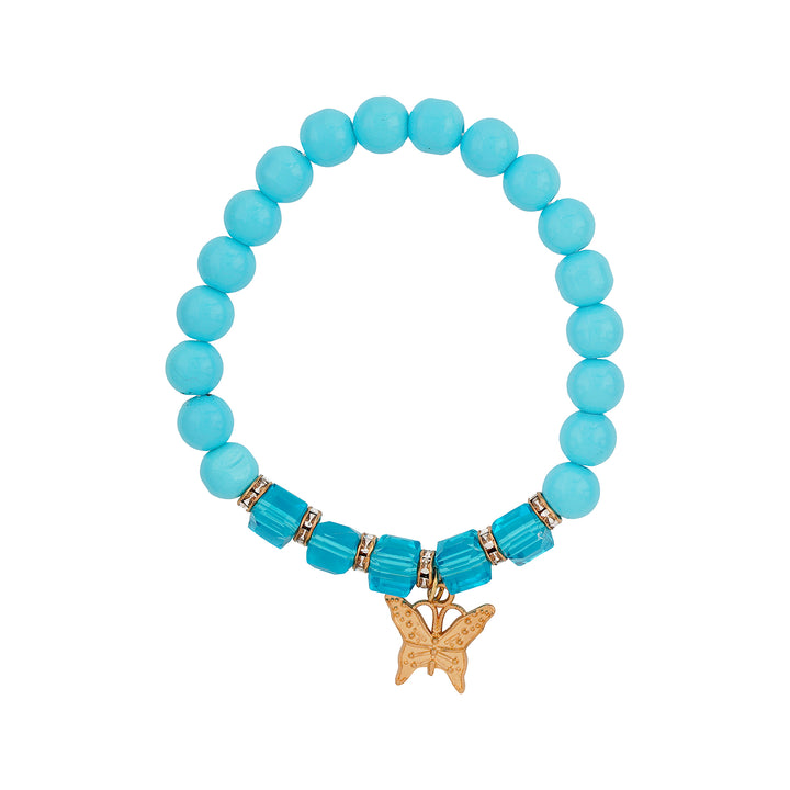 How You Get The Girl Blue Beaded Bracelet