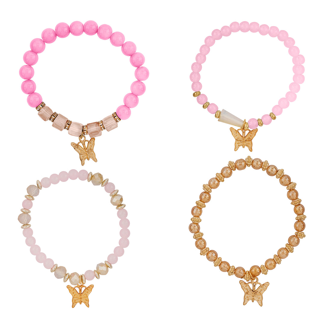 You Need To Calm Down Pink Beaded Bracelet