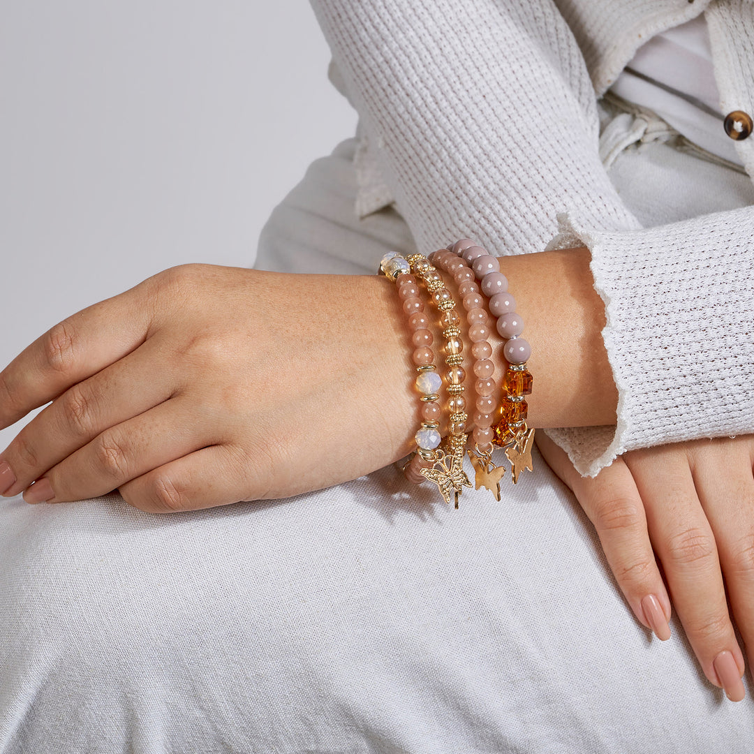 Mad Woman Honey Beaded Bracelet