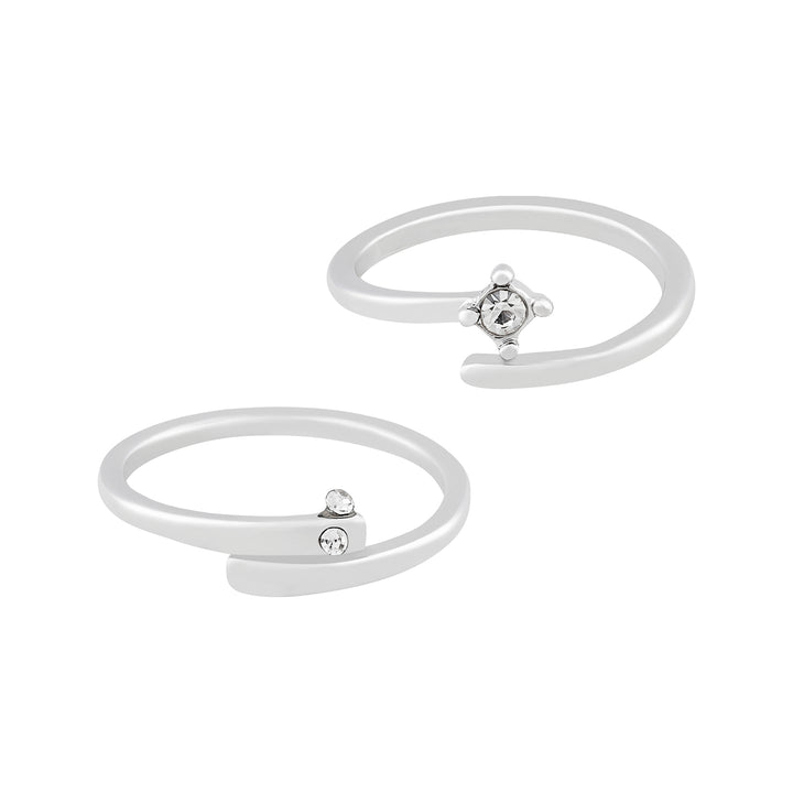 Erik & Christine Diamond Couple Rings