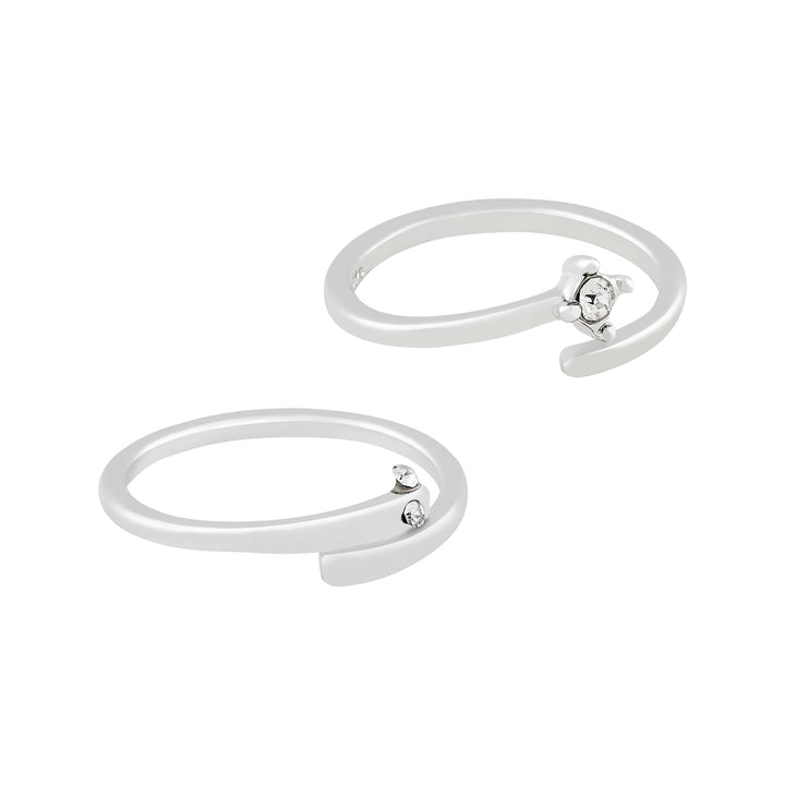 Erik & Christine Diamond Couple Rings