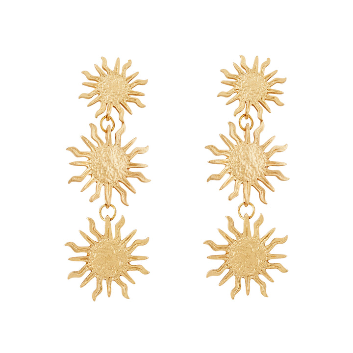 Caliope Gold Seashells Earrings