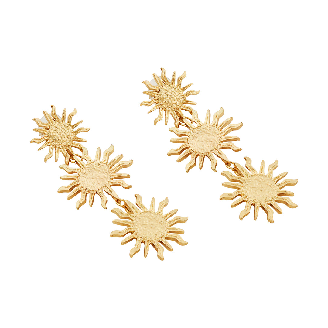 Caliope Gold Seashells Earrings